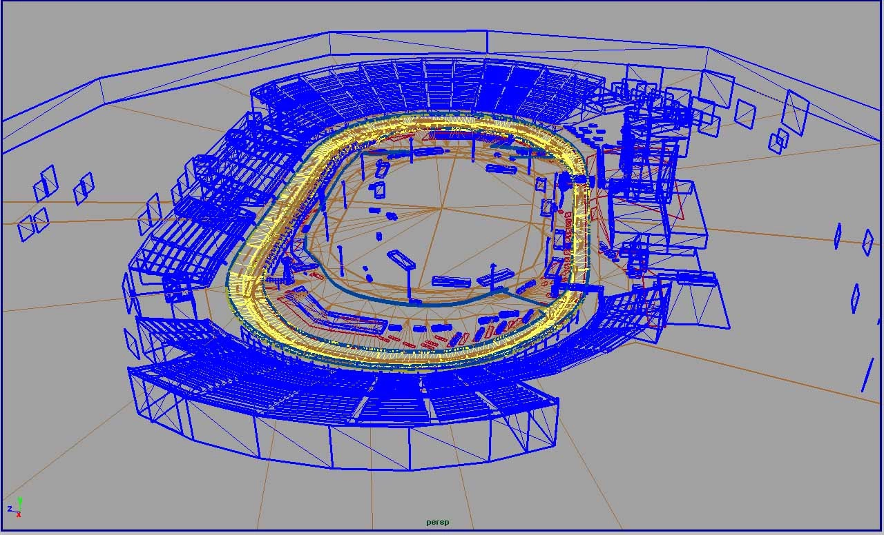 Nascar - Dover - PSP (game dev3